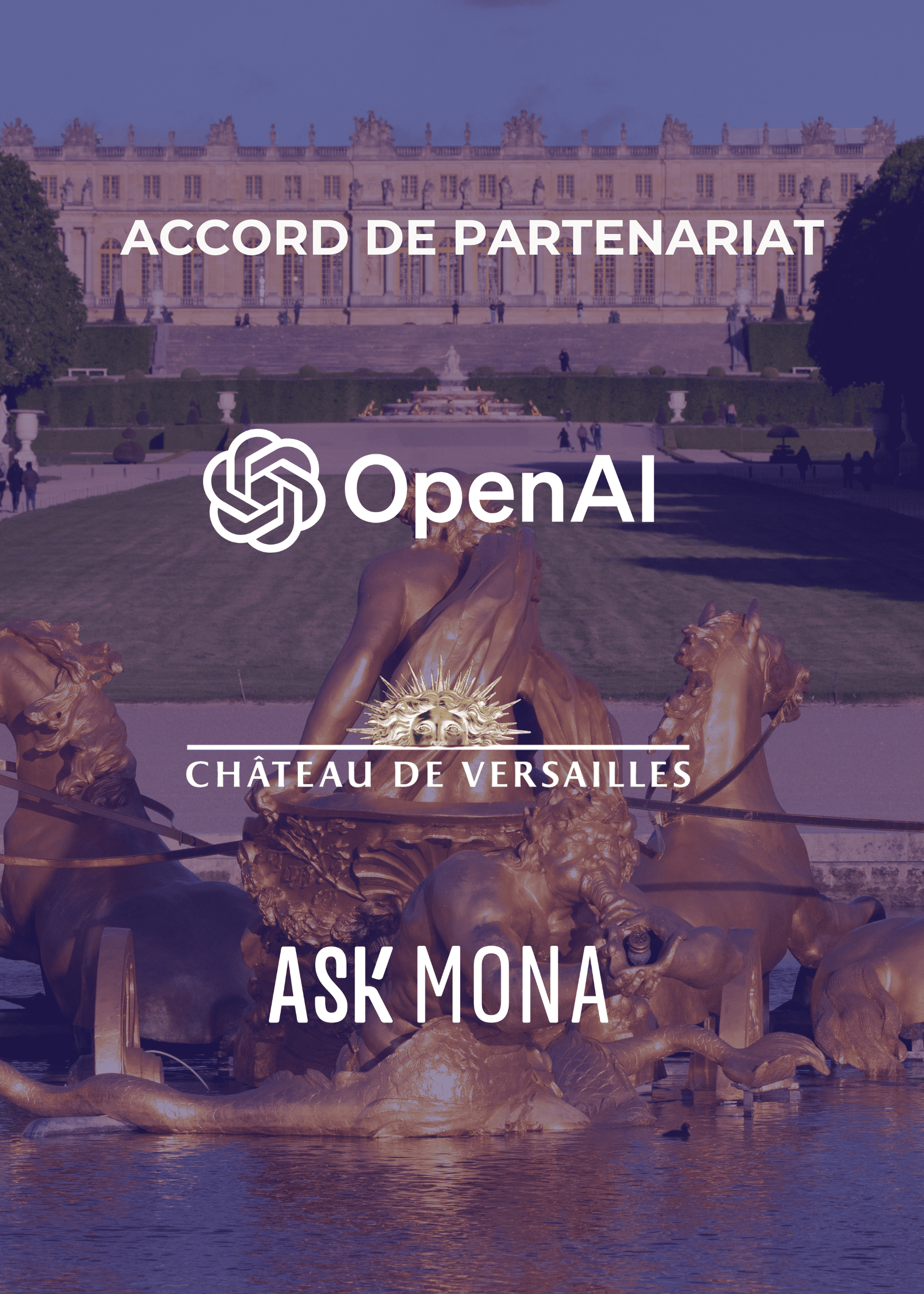 Le Château de Versailles, Ask Mona et OpenAI réinventent l’expérience culturelle avec l’intelligence artificielle